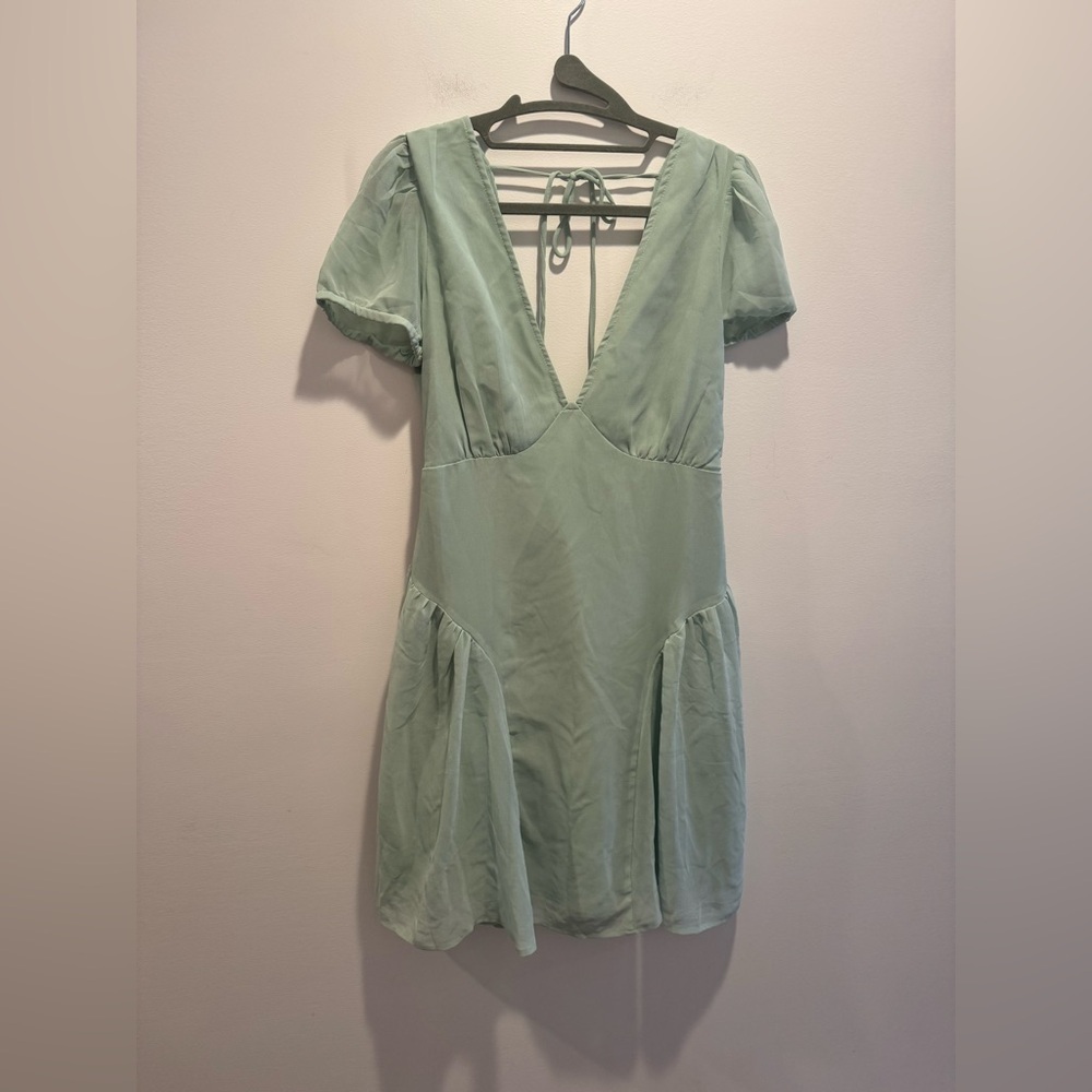ASOS Sage Green Mini Dress NWT/NWOT